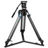 Sirui Treppiede broadcast SQ75 Carbon 1 Step + testa video fluida VHS10 "