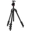 Manfrotto 055 Kit ARCA in carbonio, treppiede con testa a sfera, 4 segmenti "