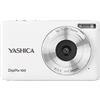 Yashica Fotocamera digitale DigiPix 100 bianca "