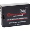 Berenstargh Batteria f. Fuji NP-W126S, 1050 mAh, 7,2 V, ingresso USB-C "