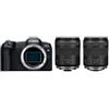 Canon Corpo EOS R8 + RF 16-28 mm f/2,8 IS STM + RF 28-70 mm f/2,8 IS STM "