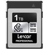 Lexar CFExpress Professional Tipo B 4.0 Argento - 3600MB/s 1 TB"