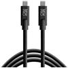 Tether Tools Cavo dati TetherPro da USB-C a USB-C 1,8 metri nero"