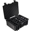 B&W Outdoor.cases tipo 6000 con sistema di pareti divisorie (RPD) nero"