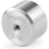 SmallRig 2285 Contrappeso (200 g) per stabilizzatore cardanico DJI Ronin S e Zhiyun "