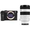 Sony Alpha 7C R (ILCE-7CR) + SEL 70-200 mm f/4.0 OSS G II nero"