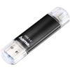 Hama FlashPen Laeta Twin, USB 3.0, 40 MB/s 128 GB nero"