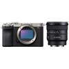 Sony Alpha 7C R (ILCE-7CR) + SEL 16 mm f/1,8 G argento"