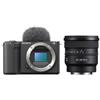 Sony Videocamera per vlog Alpha ZV-E10 II + SEL 16mm f/1.8 G "