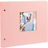 goldbuch Album Bella Vista con chiusura a vite 30x25 40 pagine nere rosa 1 pezzo"