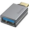 Hama Adattatore USB OTG, spina USB-C - presa USB, USB 3.2 Gen1, 5 Gbit/s, alluminio "