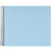 goldbuch Album a spirale Bella Vista senza finestra 35x30 40 pagine bianche blu cielo"