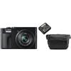 Panasonic Lumix DMC-TZ99 + borsa Peak Design + batteria nero"