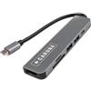 Caruba hub USB-C 6 in 1 "