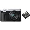 Panasonic DMC-TZ99 + DMW-BLG 10E argento / nero"