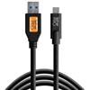 Tether Tools Cavo dati USB TetherPro da USB 3.0 a USB-C - spina dritta nero 4,6m"