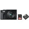Panasonic DMC-TZ99 + DMW-BLG 10E + scheda SD 128 GB nero"