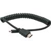 Caruba Cavo mini HDMI a molla "