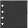 Ilford Schede supplementari 38x38 nero 10 fogli"