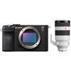 Sony Alpha 7C II (ILCE-7CM2) nera + SEL 50-150 mm f/2.0 GM "