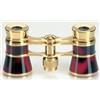 Eschenbach Occhiali da opera glamour 3x25 rosso bordeaux"