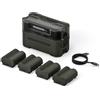 Tilta stazione di ricarica portatile verde per il kit di batterie NP-W235 (4 batterie ri"