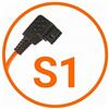 Miops Cavo di collegamento per fotocamera, arancione Sony S1 arancione"