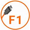 Miops Cavo di collegamento della telecamera Fujifilm F1 arancione"