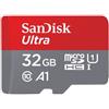 SanDisk scheda microSDHC Ultra UHS1 32 GB"