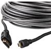 Caruba Cavo da micro-HDMI a HDMI (senza chipset) 15 metri"