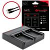 Berenstargh Doppio caricatore PD Hyper / USB-C in/out Minolta NP-900"
