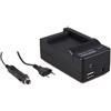 Patona caricabatterie 4in1 per Samsung Galaxy S4 Zoom SM-C101 NXF1 B740 "