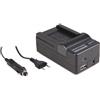 Patona caricabatterie 4in1 per Casio Exilim EX-Z150 Z155 Z250 NP70 NP-70 "