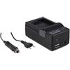 Patona caricabatterie 4in1 per GoPro ABPAK-001 HDBT-001 ABPAK-001 HDBT-001"