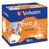 Verbatim DVD-R 16x Ampio stampabile 10x "
