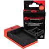 Berenstargh Caricabatterie micro-USB sottile per Sony FZ100, 8,4V"