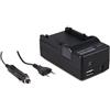 Patona caricabatterie 4in1 per Samsung P90A P120A P180A VM-M102 VM-M10 "