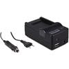 Patona caricabatterie 4in1 per SAMSUNG SLB-07A TL100 TL210 TL220 PL150 "