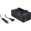 Patona caricabatterie 4in1 per Samsung SLB-0937 DIGIMAX L730 L830 NV33 "