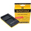 Patona Doppio caricatore rapido per Sony NP-FZ100"