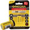 Patona Batteria CR123A 16340 cella Li-Ion 3,7V 700mAh "
