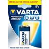 Varta Professionale Blocco al litio 9V "