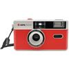 Agfaphoto Fotocamera analogica da 35 mm rosso"