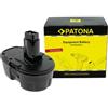 Patona Batteria per utensili Dewalt - Black + Decker - ELU 18 V "