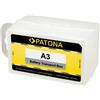 Patona Contenitore per batterie per Panasonic DMW-BLJ13 NP-F550 NP-F770 "