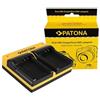 Patona Caricabatterie doppio per Nikon EN-EL12"