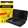 Patona caricabatterie doppio per Nikon EN-EL14"