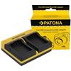 Patona Caricabatterie doppio per Nikon EN-EL25"