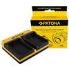 Patona Caricabatterie doppio per Nikon EN-EL8"
