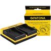 Patona Caricabatterie doppio per Nikon EN-EL9"